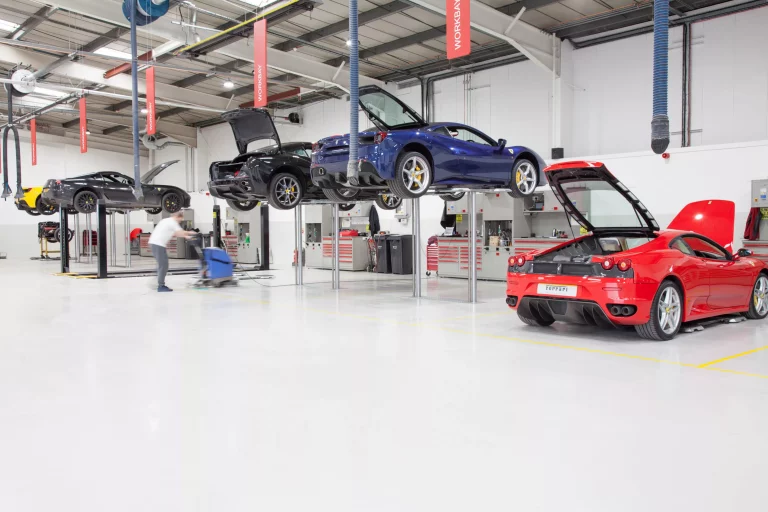 glo floor ferrari manchester